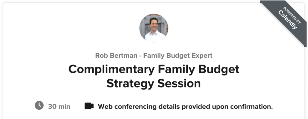 family budget strategy session